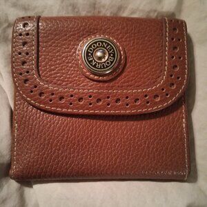 Dooney &  Bourke brown leather wallet